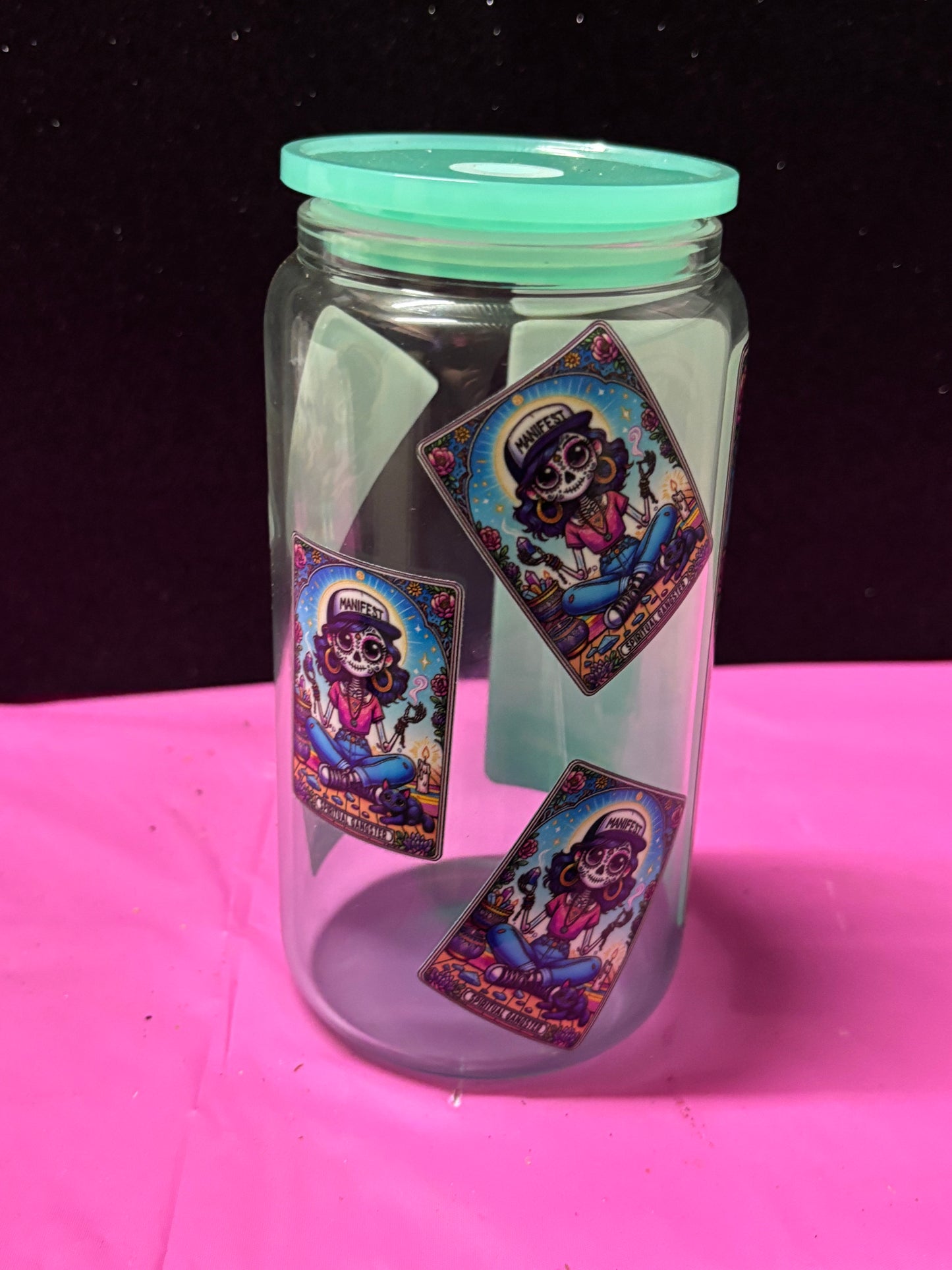 Spiritual Gangster 16oz Glass Tumbler